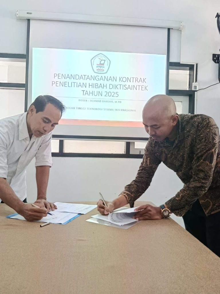 Penandatanganan Kontrak dan Berita Acara Pencairan Penelitian Hibah DIKTISAINTEK 2025