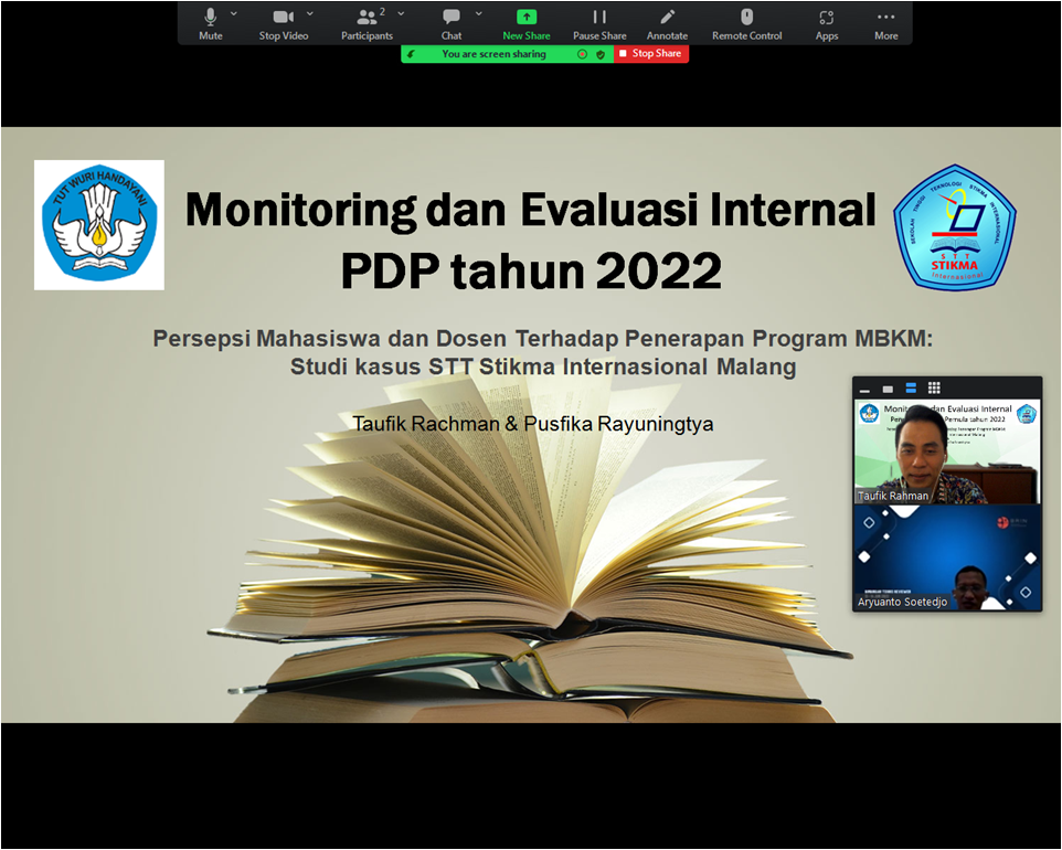 Monitoring dan Evaluasi Internal Hibah Penelitian DIKTI Tahun Anggaran 2022