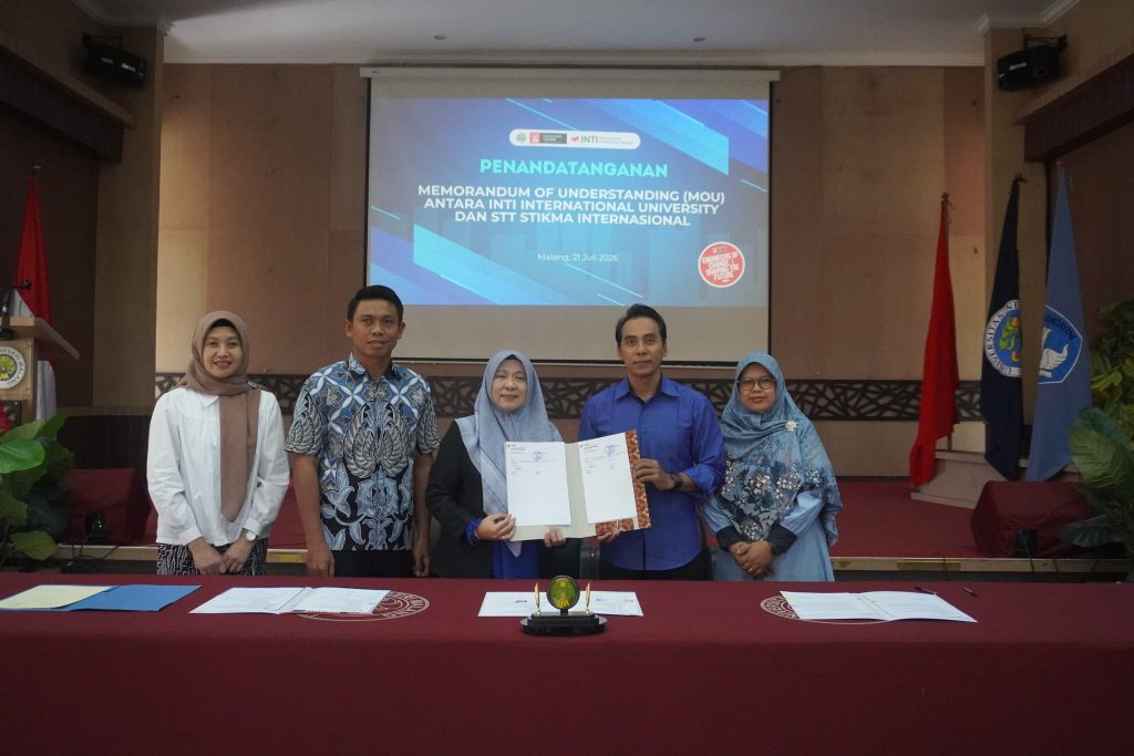 Perkuat Riset dan Publikasi Internasional Bereputasi STT STIKMA Internasional Kolaborasi dengan INTI International University Malaysia