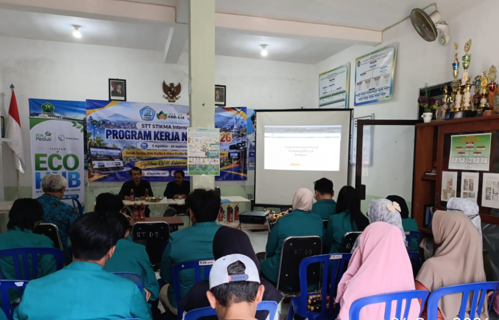 Kegiatan Program Kerja Nyata STT STIKMA Internasional di RW 01 Tunjungsekar.